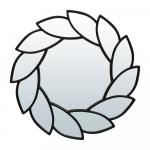 QWERTY Зеркало декоративное "Бергамо", D49,5 см, черный /6