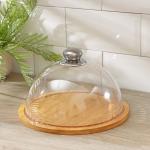 Блюдо Доляна «Эстет», d=23,5 см, с крышкой