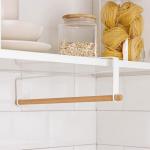 Держатель для полотенец подвесной Доляна, 30,5_10 см, цвет белый