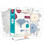 Набор для вязания "Miadolla" AMG-0109 Могучий кит .