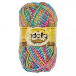 Пряжа ADELIA "NELLY" 70% шерсть, 30% акрил 5 шт. х 100 г 100 м ± 5 м
