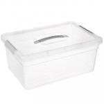 Контейнер для хранения на защелках, 37,5х25,5х16см, 10л