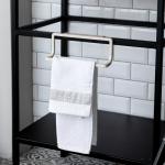 Вешалка для полотенец (пластик). Размер: 22,5х9х6 см.